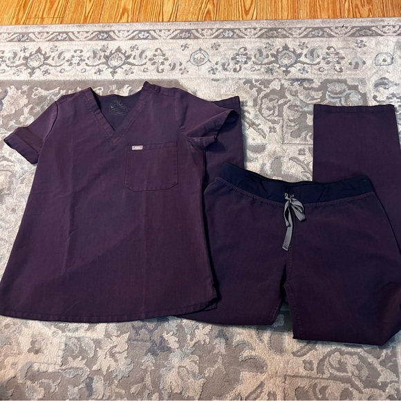 Figs Tops Figs Set Small Womens Technical Collection Scrub Top And